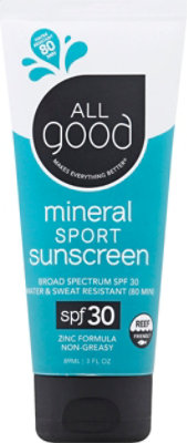 All Good Sport Sunscreen Spf30 - 3 FZ - Image 2