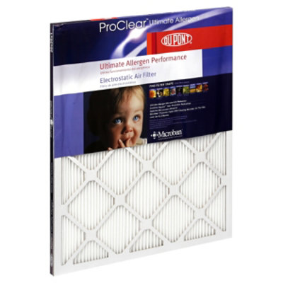 Dupont Ultimate Allergen Pro Clear 20x25x1 - EA - Image 1