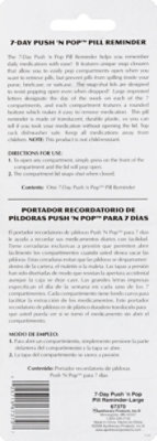Push N Pop Large 7 Day Pill Reminder - EA - Image 3
