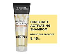 J Frieda Sheer Blond Highlight Shampoo - 8.45 FZ