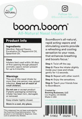 BoomBoom Naturals Inhaler Nasal Wintermi - 0.025 OZ - Image 5