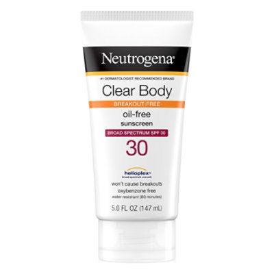 Neutrogena Clear Body Lotion Spf 30 - 5 FZ - Image 3