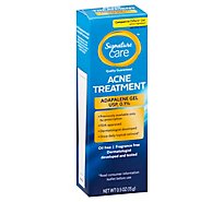 Signature Care Acne Treatment Adapalene Gel - 0.5 OZ