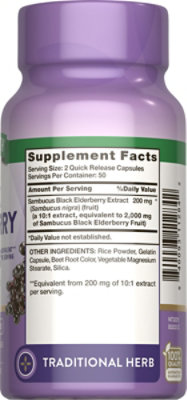 Nature's Truth Sambucus Black Elderberry 2000 mg - 100 Count - Image 3