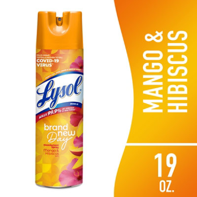 Lysol Mango And Hibiscus Disinfectant Spray - 19 Fl. Oz. - Image 1