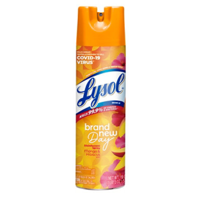 Lysol Mango And Hibiscus Disinfectant Spray - 19 Fl. Oz. - Image 3