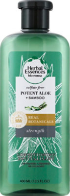 Herbal Essences Bio Renew Bamboo + Potent Aloe Conditioner for Strength - 13.5 Fl. Oz.