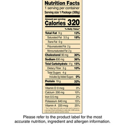 Lean Cuisine Shrimp Alfredo Bowl Frozen Entree Box - 10.87 Oz - Image 3