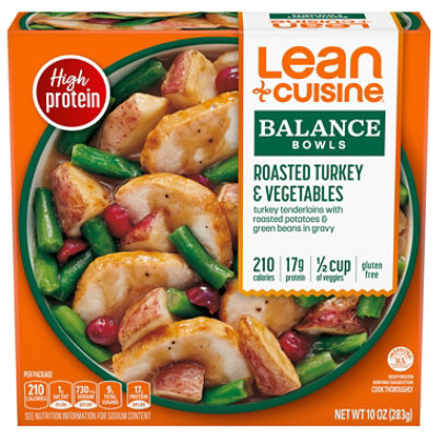 Lean Cuisine Roasted Turkey And Bowl Frozen Entree Box - 10 Oz