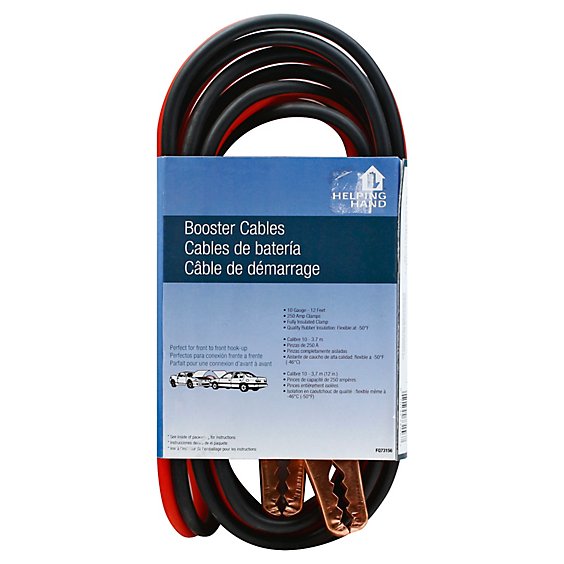 Booster Cables 10 Ga 12 Band - Each