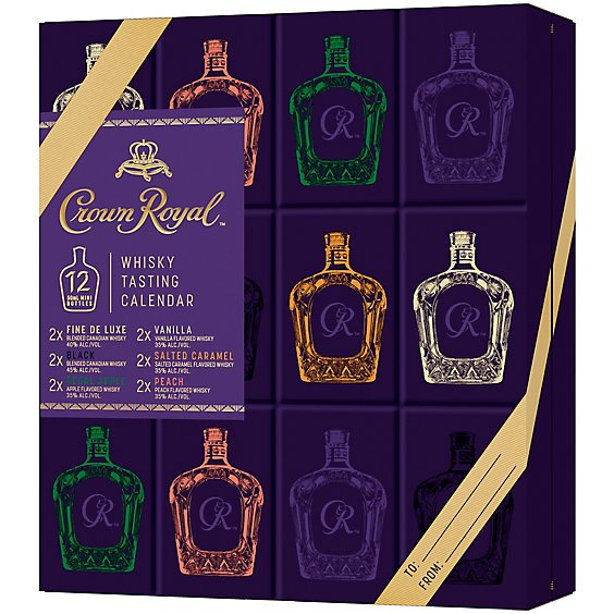 Crown Royal Whiskey Tasting Calendar 1250 ML JewelOsco