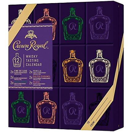 Crown Royal Whiskey Tasting Calendar - 12-50 ML - Image 1