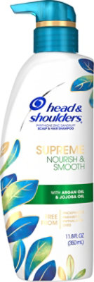 Head & Shoulders Supreme Nourish & Smooth Hair & Scalp Shampoo - 11.8 Fl. Oz. - Image 2