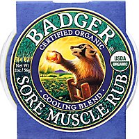 Badger Cooling Blend Sore Muscle Rub - 2 Oz - Image 2