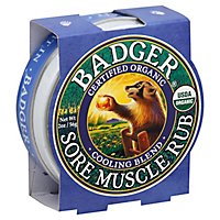 Badger Cooling Blend Sore Muscle Rub - 2 Oz - Image 1