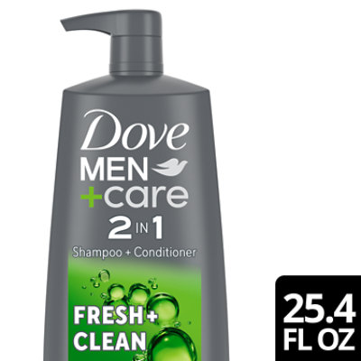 Dove Men Care Fresh Clean Shampoo - 24.4 FZ - Image 2