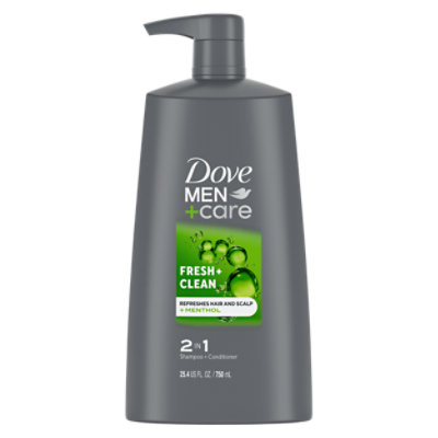 Dove Men Care Fresh Clean Shampoo - 24.4 FZ