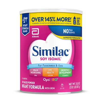 Similac Isomil Soy Powder - 30.8 OZ