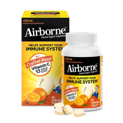 Airborne Citrus Chew Tabs - 96 CT - Image 3