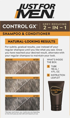 Just For Men Control Gx Grey Reducing 2n1 - 4 FZ - Image 5