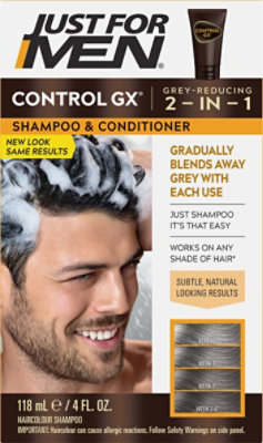 Just For Men Control Gx Grey Reducing 2n1 - 4 FZ - Image 2