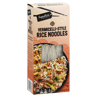 Signature Select Rice Noodles Vermicelli Style - 8 OZ