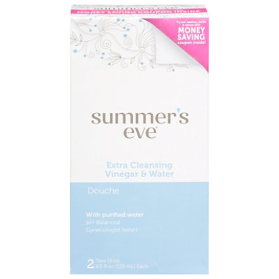 Summers Eve Douche Extra Cleansing Twin Pack - 2-4.5 FZ - Image 2
