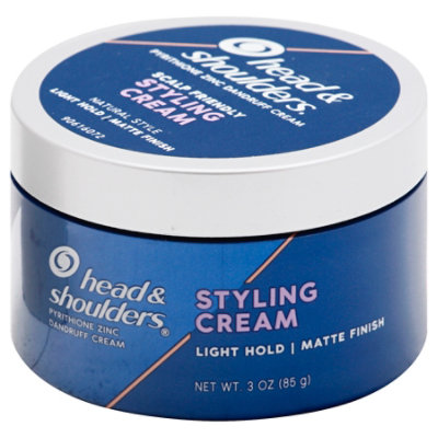 Head & Shoulders Styling Cream Matte Finish Light Hold - 3 Oz