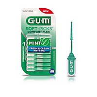 Gum Soft Pick Comfort Flex Mint - 80 CT - Image 2