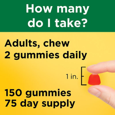 Nature Made Vitamin D 125mcg Gummies - 150 CT - Image 3