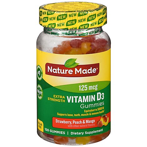 Nm Vitamin D 125mcg Gummies - 150 CT