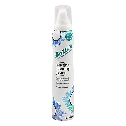 Batiste Waterless Hair Cleansing Foam Plus Shine - 3.6 OZ - Image 3