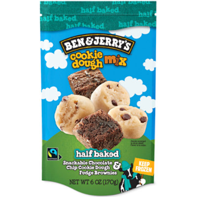 Ben & Jerry's Half Baked Dough Ice Cream - 6 Oz - Image 1