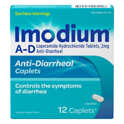 Imodium A-d Caplets - 12 CT