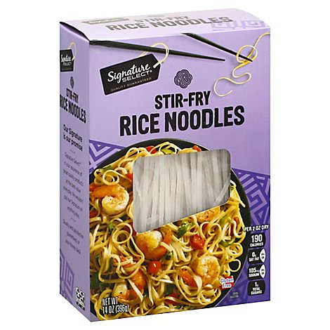 Signature Select Rice Noodles Stir Fry - 14 OZ