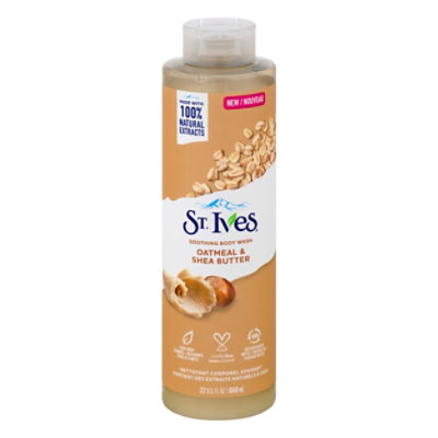 St Ives Oat & Shea Butter Body Wash - 22 FZ