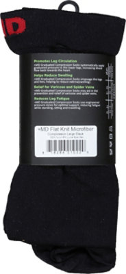 Md Micro-fiber Compression Socks-large-b - EA - Image 4