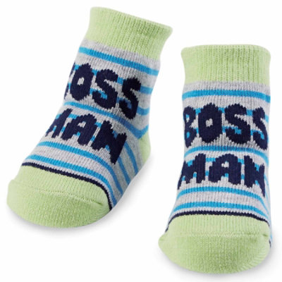 Mud Pie Boss Man Socks - EA - Image 1