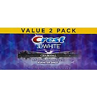 Crest 3D White Toothpaste Whitening Charcoal Value Pack - 2-4.1 Oz - Image 2