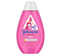 Johnsons Shiny & Soft Kids Shampoo - 13.6 FZ
