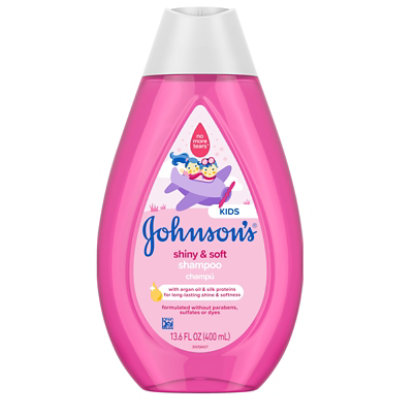 Johnsons Shiny & Soft Kids Shampoo - 13.6 FZ