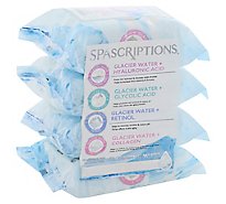 Spascription Glacier Water Cleaning Wipes - EA