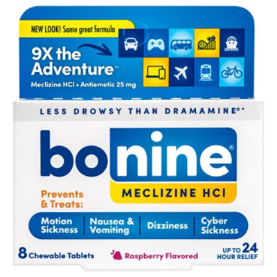 Bonine Motion Sickness Tablets - 8 CT - Image 2