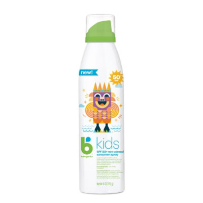 babyganics Bkids Continuous Sunscreen Spray Spf50 - 6 Fl. Oz.
