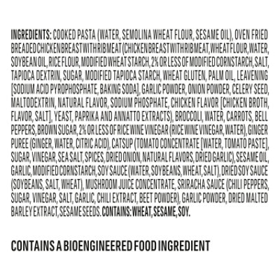 Lean Cuisine Savory Sesame Chicken and Vegetables Bowl Frozen Entree Box - 11 Oz - Image 2