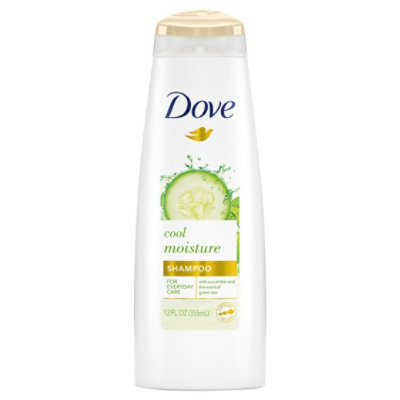 Dove Cool Moisture Cucumber And Green Tea Scented Shampoo - 12 FZ