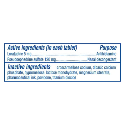 claritin d ingredients