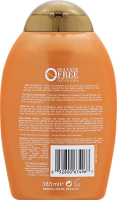 OGX Strength Length Plus Golden Turmeric Conditioner with Milk - 13 Fl. Oz. - Image 5