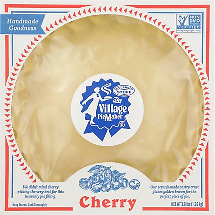 Village Piemaker Cherry Pie - 3 LBS - Image 2