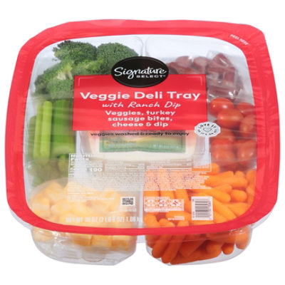 Signature Farms Veggie Deli Tray W/dip - 38 OZ - Image 3